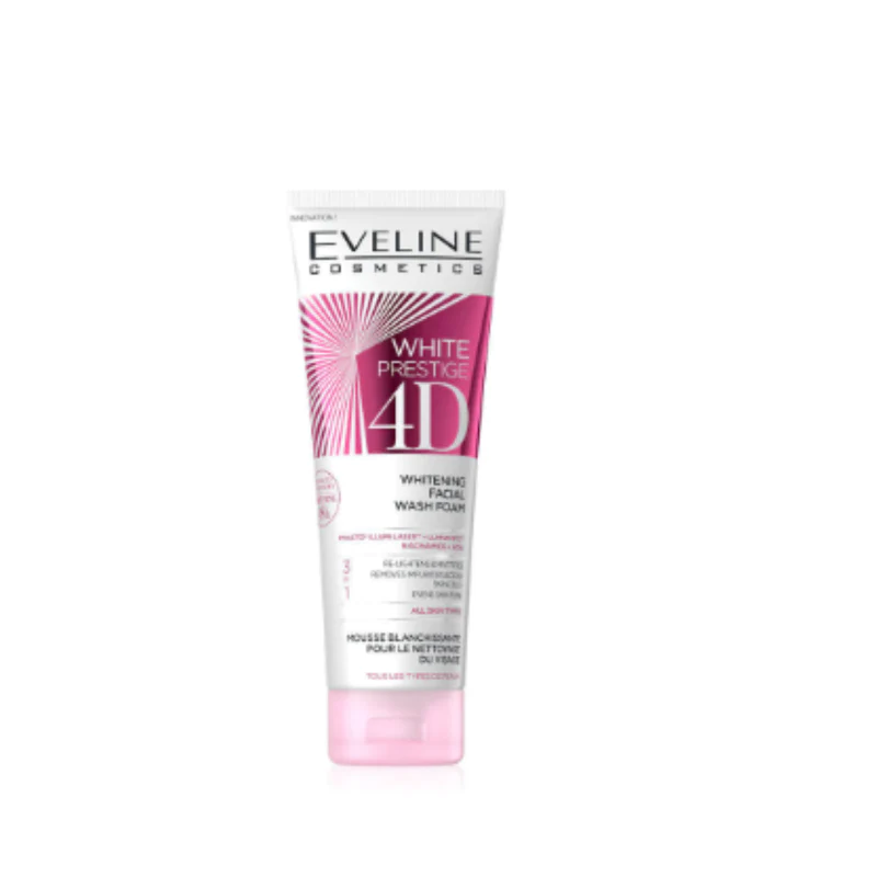 Eveline Facial Wash Gel 4D White Prestige 100ml