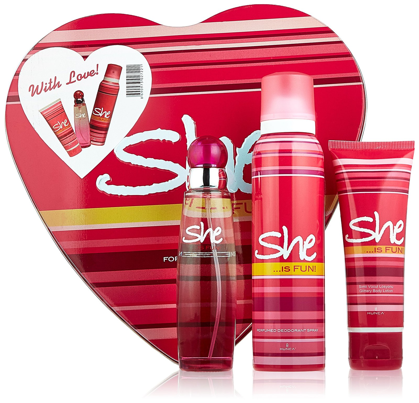 She Eau De Toilette Gift Set Fun