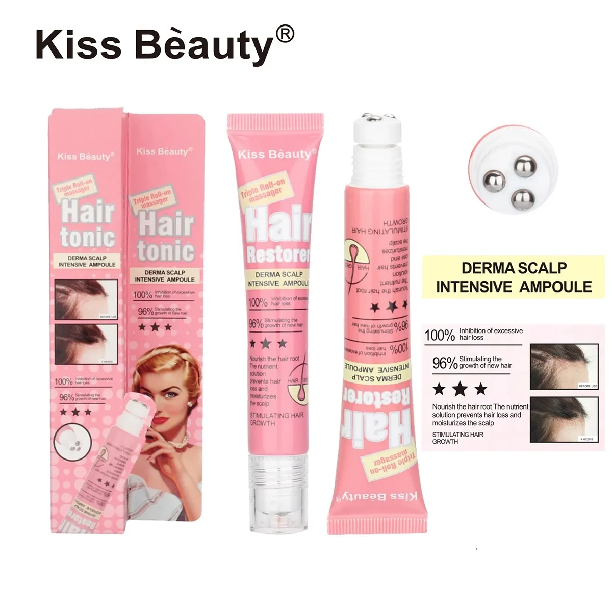 Kiss Beauty Hair Tonic Ampoule 23Ml