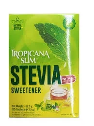 Tropicana Slim Stevia Sweetener 25 Sachets