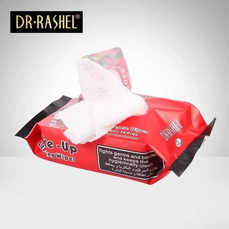 Dr Rashel Makeup Remover Wipes Rose