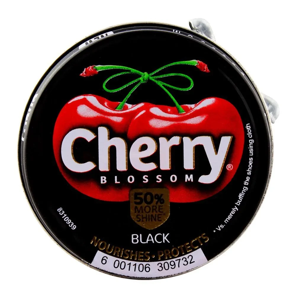Cherry Blossom Shoe Polish Black Pk